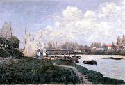 Drying Nets Alfred Sisley